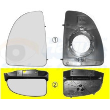VAN WEZEL Spiegelglas, Außenspiegel