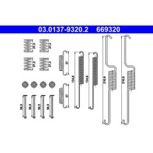 ATE Zubehörsatz, Bremsbacken 03.0137-9320.2