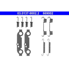 ATE Zubehör, Bremsbacken 03.0137-9002.2