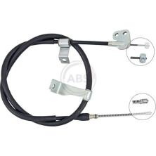 A.B.S. Handbremsseil Seilzug Festellbremse K16046 A.B.S. Handbremsseil Seilzug Festellbremse K16046