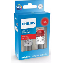 LED P21W 12V 2,3W Ultinon Pro6000 SI Red Intense NOECE 2 St. Philips | 11498RU60X2