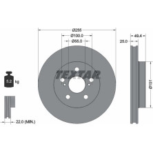 Bremsscheibe | 92301703