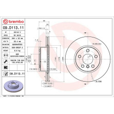 Bremsscheibe VA | BMW | 09.D113.11