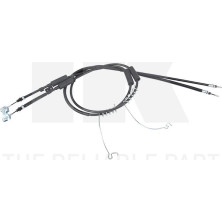 Seilzug, Feststellbremse Ford T. Transit Connect 02- Le/Pr Kpl | 9025121