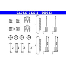 03.0137-9333.2 Zubehörsatz, Feststellbremsbacken