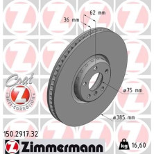 ZIMMERMANN Bremsscheibe | 150.2917.32