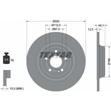 Bremsscheibe | 92324303