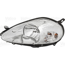 Scheinwerfer L H4 +MOT CHROM 8-PIN VALEO PQ | FIAT GRANDE PUNTO 11,08-9,09 | 43888