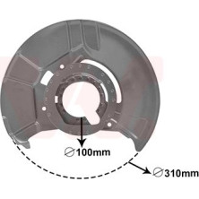 0640371 Spritzblech, Bremsscheibe