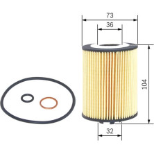 Ölfilter | BMW 7 Serie,X 5,6 Serie,5 Serie | F 026 407 010