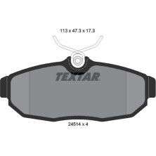 Bremsbelagsatz Ford T. Mustang 04 | 2451401