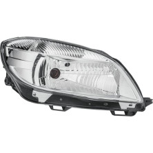 Scheinwerfer R H4 +LWR +MOT HELLA PQ | SKODA FABIA II 3,10-7,14/ROOMSTER 3,10-5,15 | 1ED 010 417-341