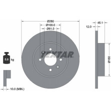 Bremsscheibe Renault T. Kangoo 00- 4X4 | 92181203