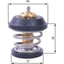 Gates Thermostat | VAG 1.8/2.0 TFSI 06- (Typ INZI) | TH42995G1