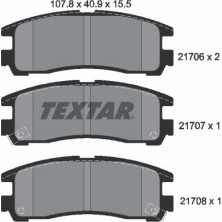 Bremsbelagsatz Mitsubishi T. Galant 92-/96-/Eclipse -99/Space Wagon | 2170602