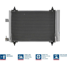Kondensator PKW | CITROEN C5,PEUG 407 | 94723