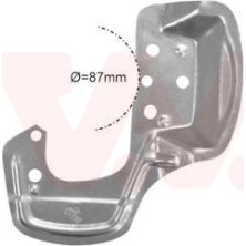 VAN WEZEL Spritzblech, Bremsscheibe | 3776371