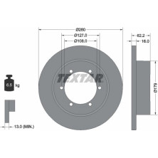 Bremsscheibe | 92308500