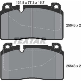 Bremsbelagsatz Audi P. A6/A7/Q5 2.0-3.0 Tdi 12 2564301