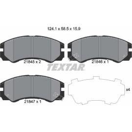 Bremsbelagsatz Opel P. Frontera 2184501