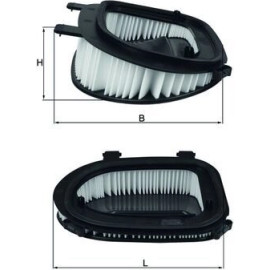 MAHLE Luftfilter LX 3541 MAHLE Luftfilter LX 3541