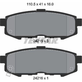Bremsbelagsatz Mazda T.Mpv 02 2421501