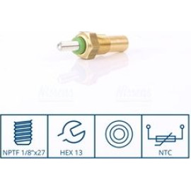 NISSENS Sensor, Kühlmitteltemperatur 207077