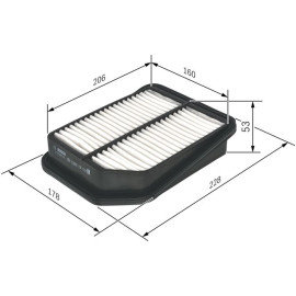 Luftfilter F 026 400 125