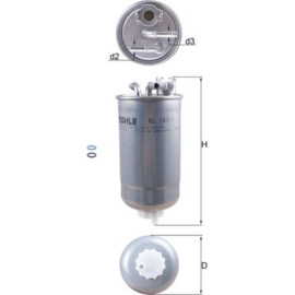 MAHLE Kraftstofffilter KL 147/1D MAHLE Kraftstofffilter KL 147/1D