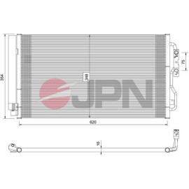 JPN Kondensator Klimaanlage 60C9088-JPN