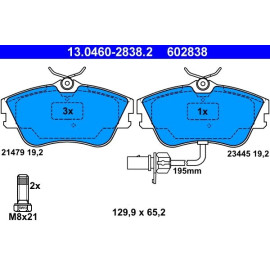 Bremsbelagsatz Vw P. T4 90-03 13.0460-2838.2