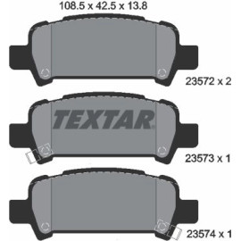 Textar Bremsbelagsatz 2357202