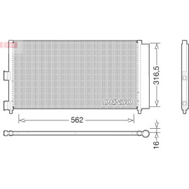 DENSO Klimaanlagenkühler DCN09072