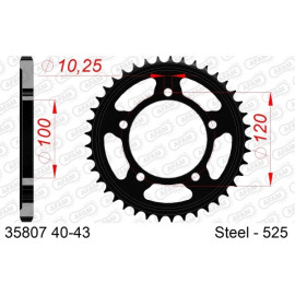 AFAM Kettenrad STAHL 35807-41