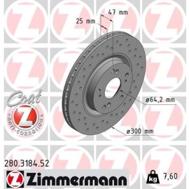 Bremsscheibe VA Sport 280.3184.52 Bremsscheibe VA Sport 280.3184.52