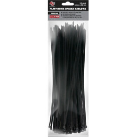 MOJE AUTO AMT20-H09 Kabelbinder 3,6 x 300 (1 Pack 100 Stück) Schwarz