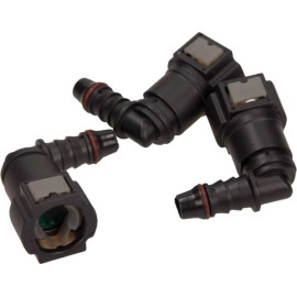 Skybkoz Kraftstoffverbindung, Um 90 Grad Gebogen, Boden, 9,89 mm X 8 mm, Pk LSR 37209