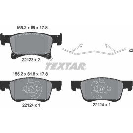 Bremsbelagsatz Opel P. Adam/Corsa 1.0-1.4 14 2212301