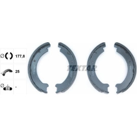 Handbremsbacken Volvo S70/V 91046000