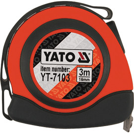 Rollbandmass 3Mx16Mm Nylon, Magnet YT-7103