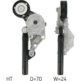 Spannrolle Multi-V VKM 31012