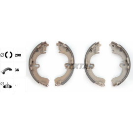 Bremsbacken Toyota Corolla 92 91043100
