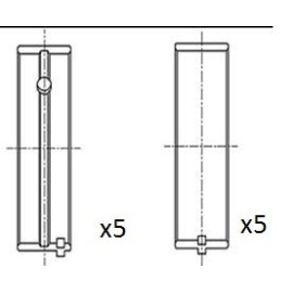 FAI AutoParts Kurbelwellenlager BM1069-STD