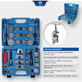 KS TOOLS Dreh-/Rückstellwerkzeugsatz, Bremssattelkolben BT701050