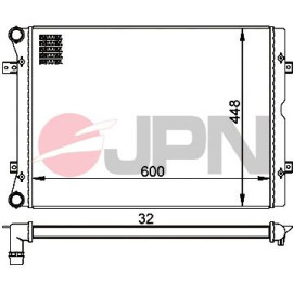 JPN Kühler Motorkühlung 60C9065-JPN