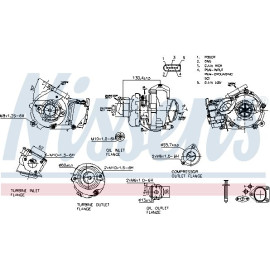 NISSENS Turbolader 93502