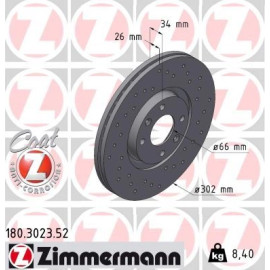 70 481 027 Sport Bremsscheibe VA Sport 180.3023.52