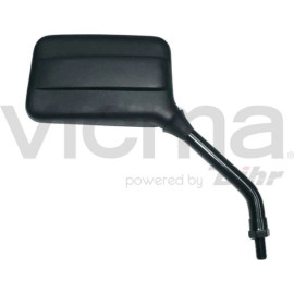 Motorspiegel. Universal M10/125 + Adapter Schwarz (Linksgewinde) Rechts E345D