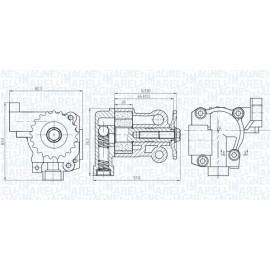 Magneti Marelli Ölpumpe 351516000069