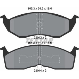 Bremsbelagsatz Chrysler P. Voyager/300M/Neon 2304301